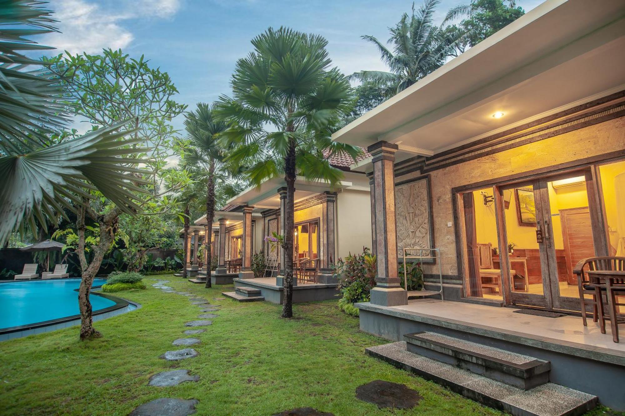 Abhirama Villas And Spa อูบุด ภายนอก รูปภาพ
